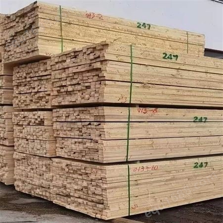 熏蒸木方 建筑支模方木 一立方 工程施工 室外 亿展木业